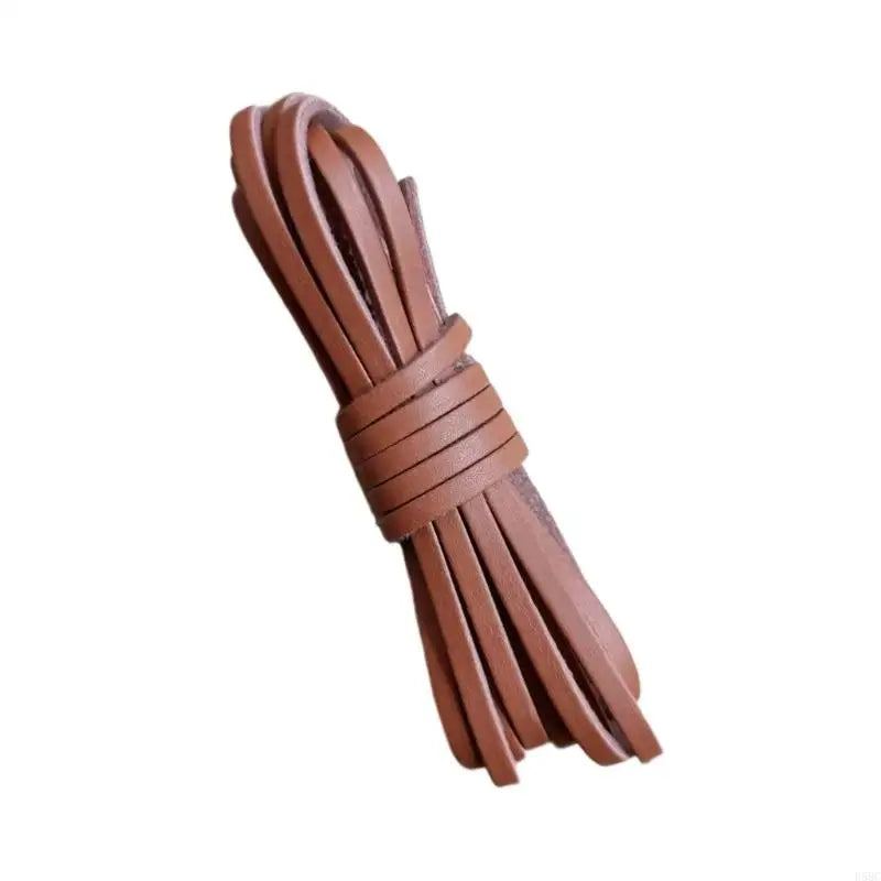 10 93yard Flat Leather String Shoe Laces Jewelry Making