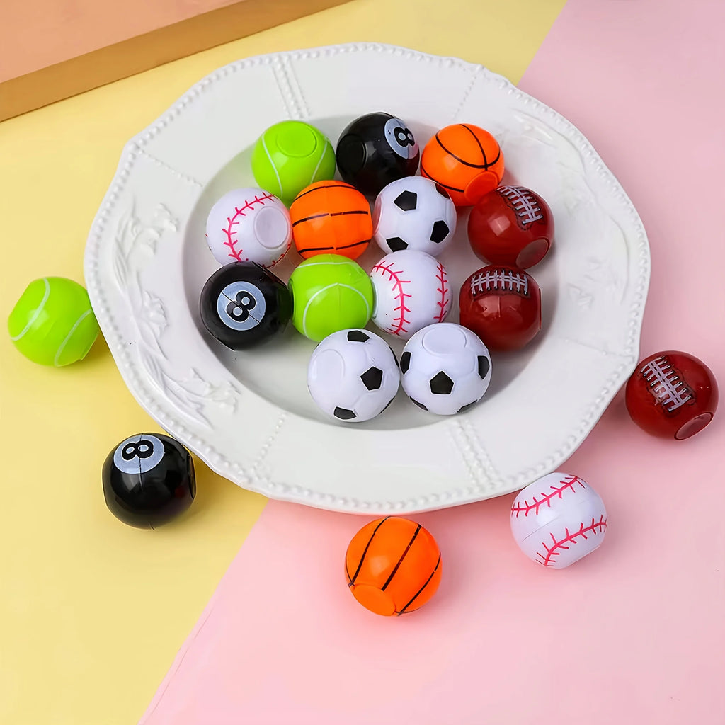 Fingertip Toys Mini Fidget Spinner Sport Ball Stress Relieving