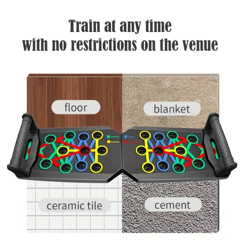 Multifunctional Push-up Board Ergonomic Non-electric PP Comfortable