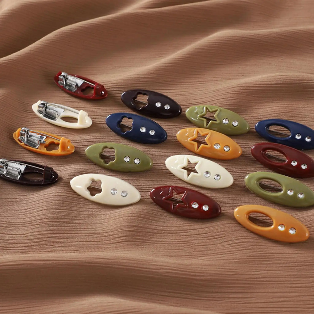 Safe Quilting Pins Stylish Hollowed Multipurpose Accessories Decorative Safety Pins For Family Friends Colleagues Sewing Zpaxo