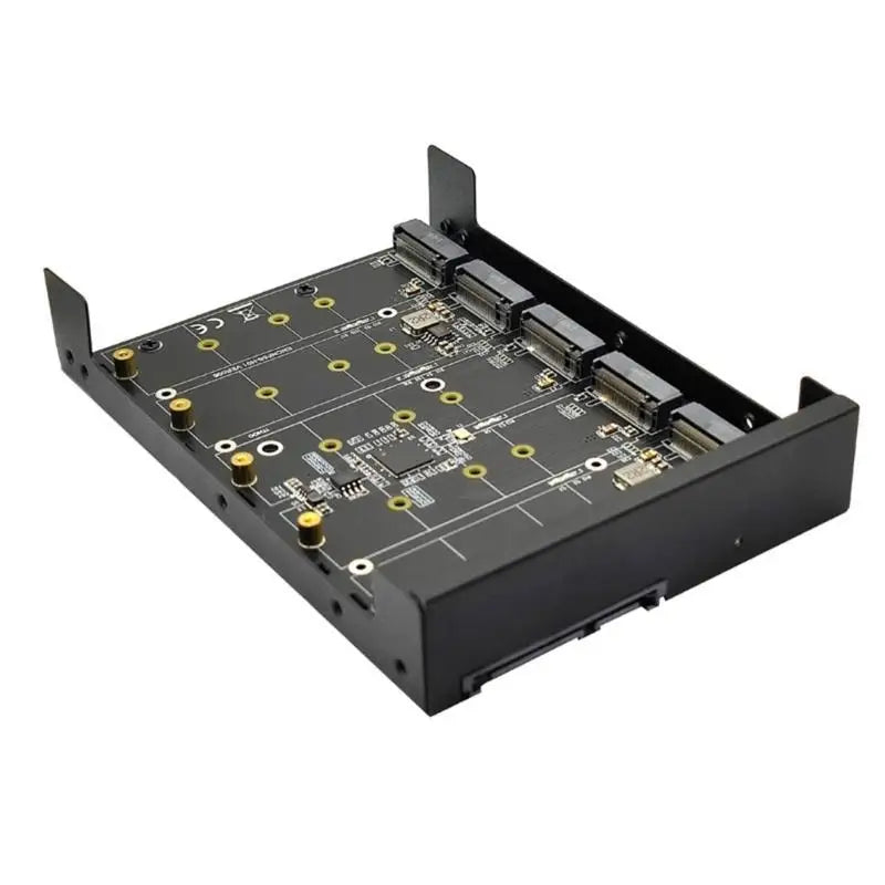 652F M 2 NGFF SSD 5 6Gb Adapter Card Enclosure Socket Zpaxo 5Port CN