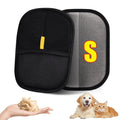 Pet Electrostatic Hair Removal Gloves Dog Cat Hair Removal Brush Gloves Hair Adhesive Gloves Carpet Clothing Hair Cleaning Brush Zpaxo BLACK-S 5PCS