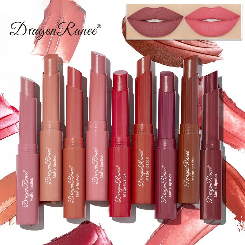 Velvet Matte Lipstick Moisturizing Lip Gloss Easy Rotating Pen Rich Zpaxo