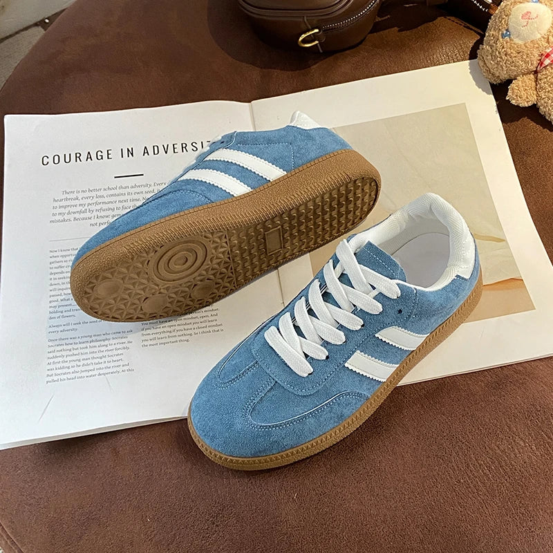 Men Women Casual Canvas Lightweight Breathable Walking Shoes Flat