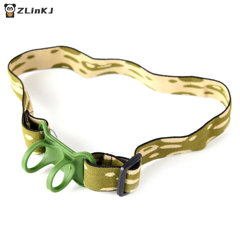 Head Strap Headband 18650 Headlight Flashlight Lamp Torch Headlamp Zpaxo