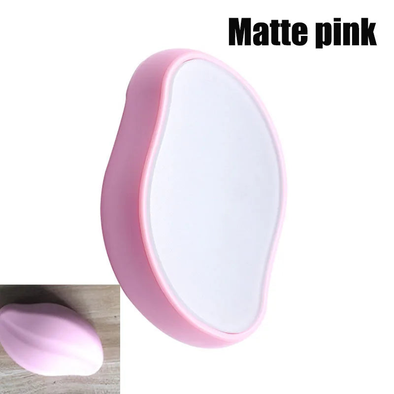 Hot Crystal Physical Hair Removal Eraser Glass Hair Remover Painless Epilator Easy Cleaning Reusable Body Care Depilation Tool Zpaxo pink