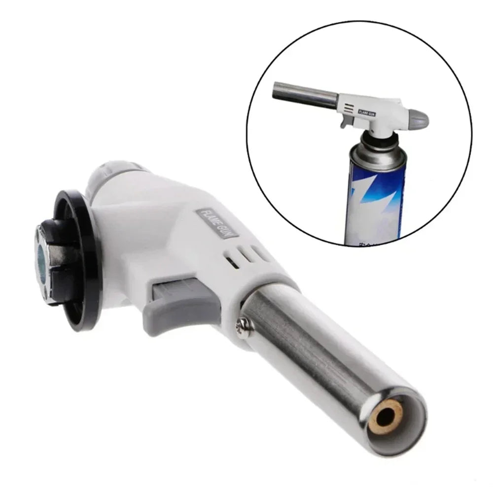 Card burner Outdoor barbecue kitchen baking igniter Flame gun Ceramic core spray gun Small welding torch Zpaxo 1pc