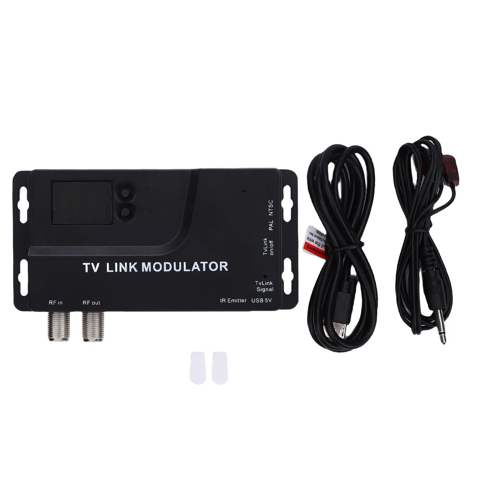 RF Modulator 471 25Mhz 885 1080P HD Coaxial Converter Support NTSC