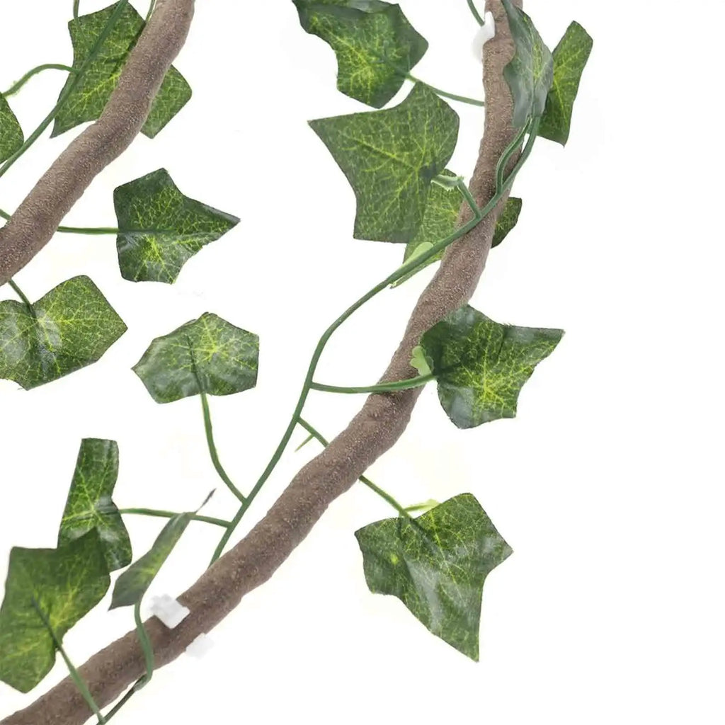 Reptile Vines for Terrarium Decor Fake Plants Reptile Terrarium Decor for Chameleon Snake Leopard Gecko Bearded Dragon Zpaxo