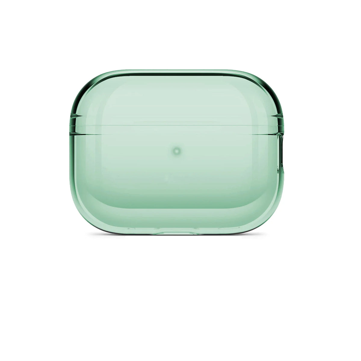 Soft TPU Earphone Case with Lanyard Strap For Airpods Pro 2 Transparent Shockproof Cover Protective Shell Headphone Accessories Zpaxo Green case