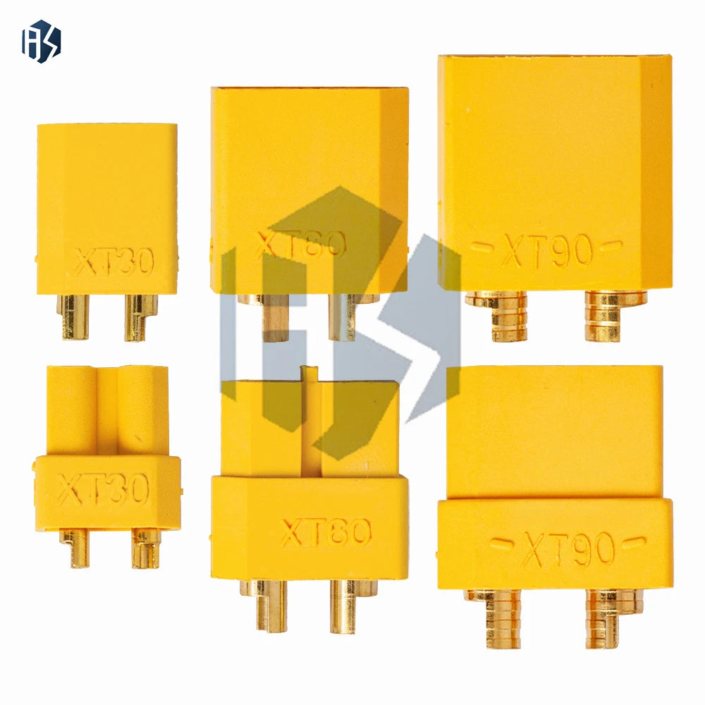 Male-Female RC LiPo Battery Connectors – XT30/XT60/XT90 High-Current Kits (DIY & Wholesale) Zpaxo