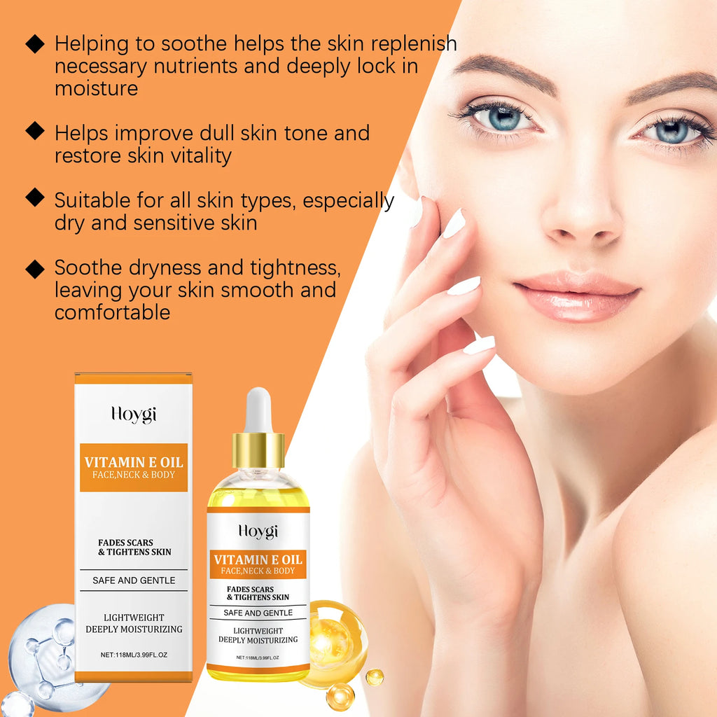 Vitamin E & Hyaluronic Acid Moisturizing Face & Body Oil Moisturizing Face Oil Zpaxo