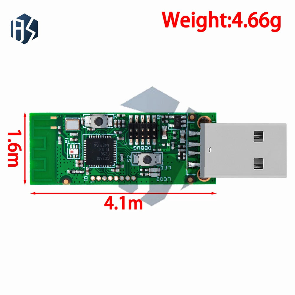 CC2540 Bluetooth 4 0 CC2531 Zigbee Sniffer USB Programmer Cable Zpaxo