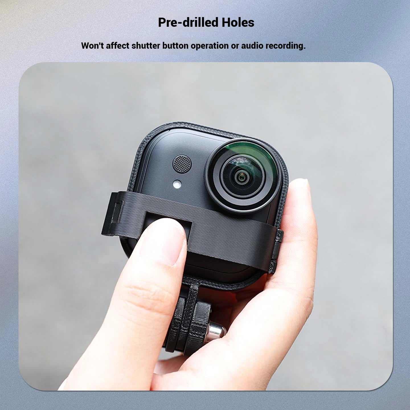 Insta360 GO Ultra Magnetic Neck Mount Holder – POV Vlog Camera Neck Mount Zpaxo