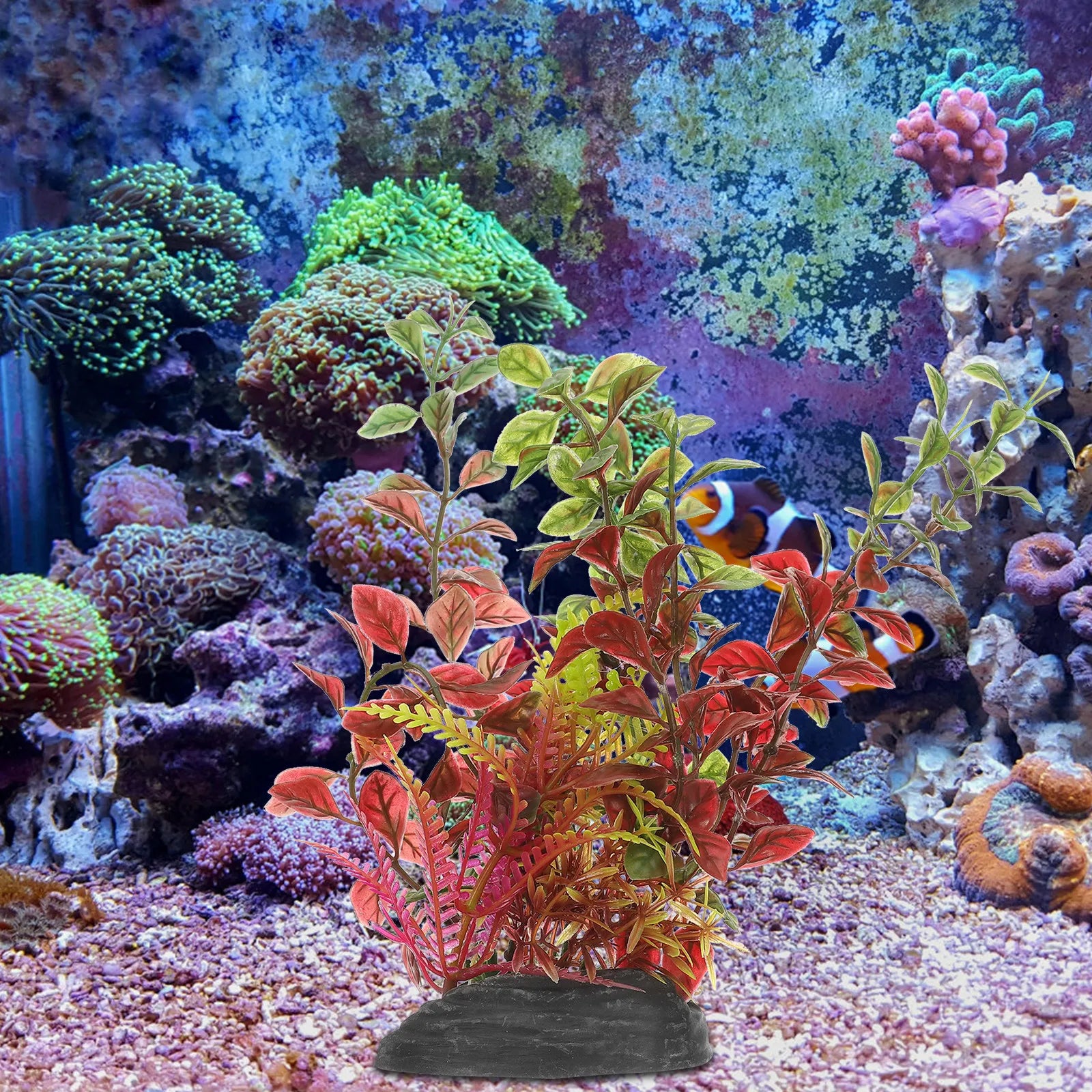 Artificial Aquarium Plant Plastic Fish Tank Decoration Realistic
