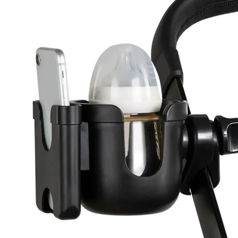 Pram Cup Holders Children's Stroller Bottle Holders Pram Bottle Holders Anti-Slip Design Pram Accessories Mobile Phone Holders Zpaxo