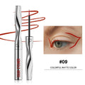 Colourful Eyeliner Liquid Waterproof Matte Pearllight Pen Long Zpaxo 09