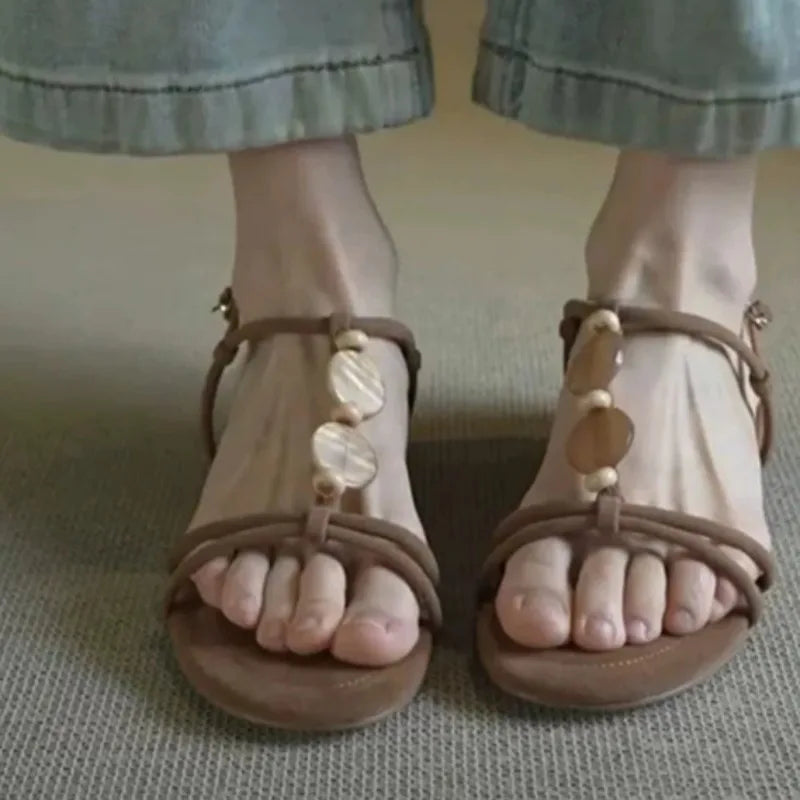 Women's Fish Mouth Open Toe Comfortable Hollow Out Breathable Sandals Zpaxo