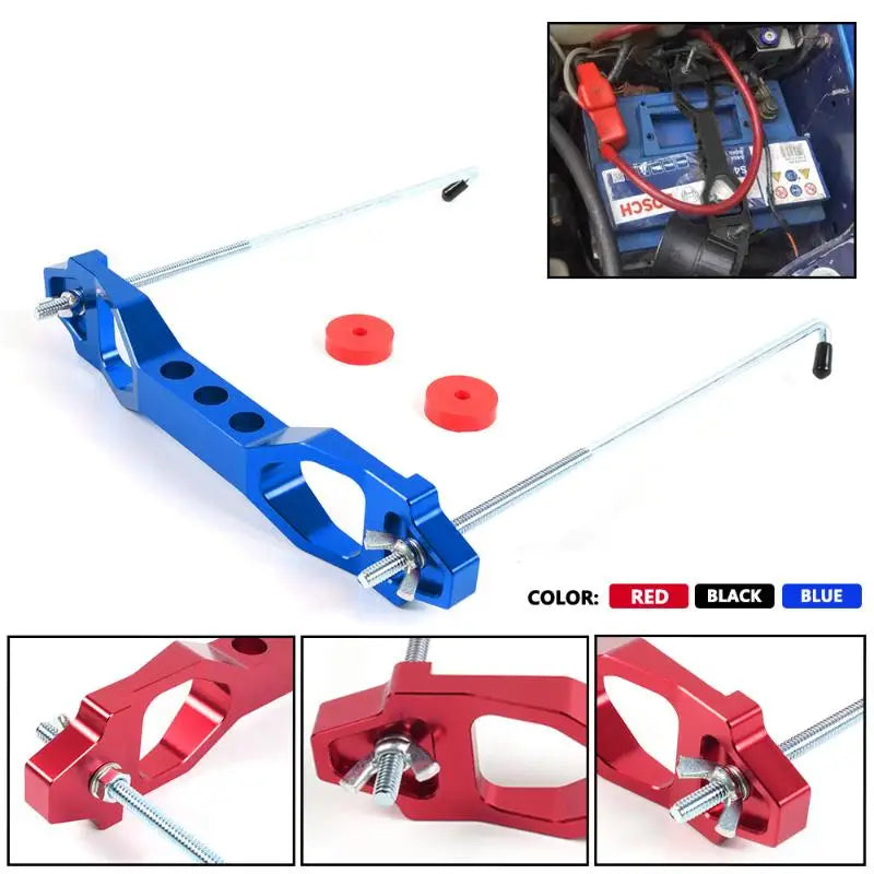 Billet Aluminum Car Battery Tie Down Bracket 140mm/190mm