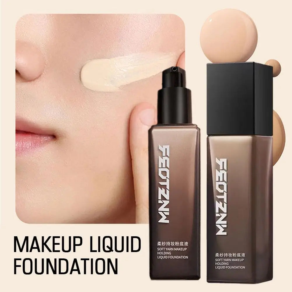Liquid Foundation Naturally Covers Soft Matte Foundation Base Makeup Moisturizing Concealer CC Cream Makeup Foundation Zpaxo