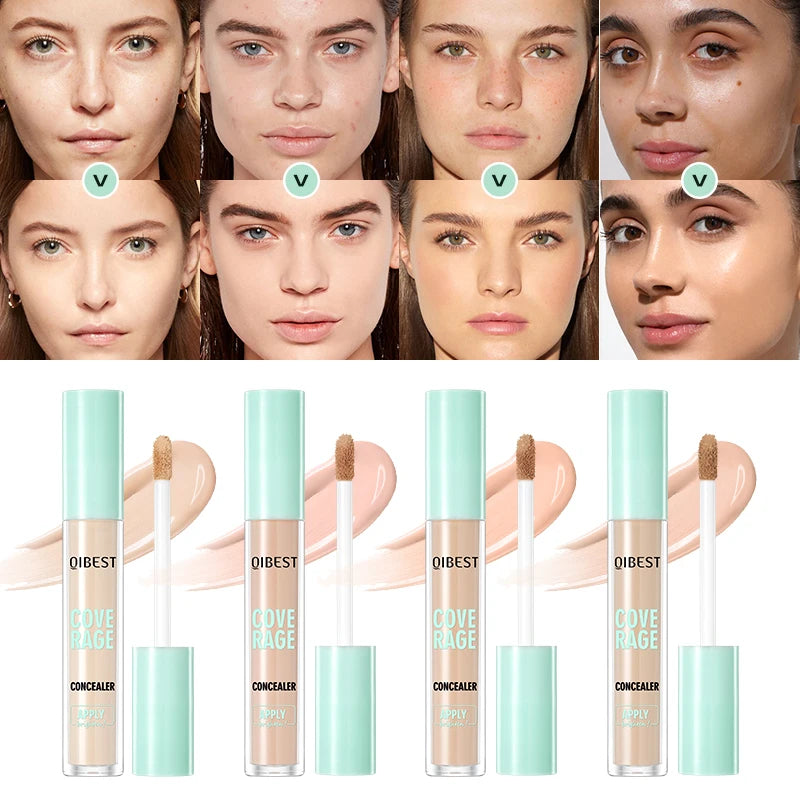 Waterproof Concealer Long-lasting Coverage Conceals Masks Blemishes