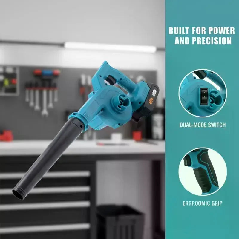 Cordless 2-in-1 Air Blower & Vacuum | Car, Garden & Computer Cordless Blower Vacuum Zpaxo