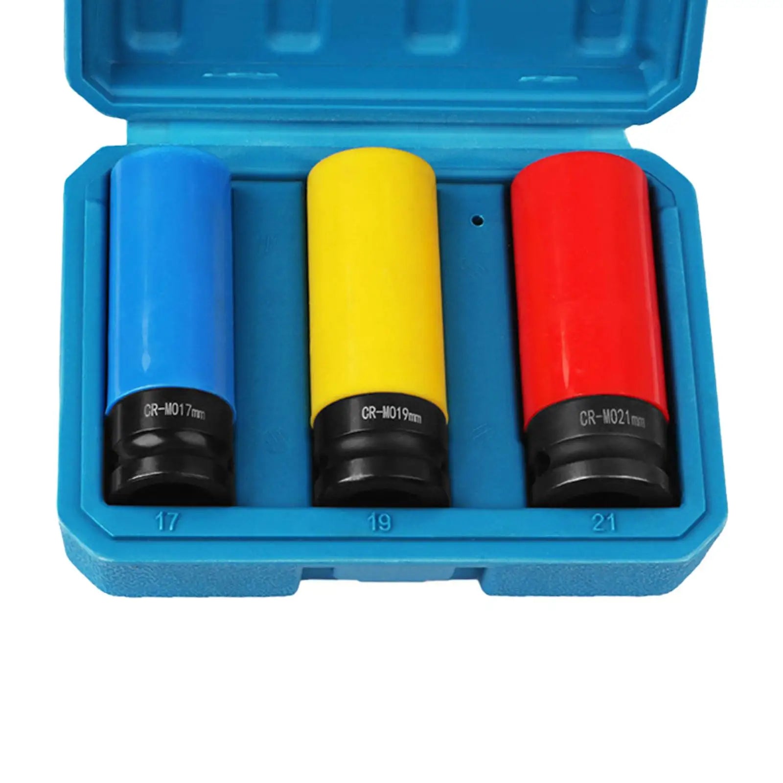 Wheel Socket Set Wheel Protector Impact Socket with Storage Case 1/2 inch Drive Thin Socket Set for Men Husband Dad durable Zpaxo 3 piece kit