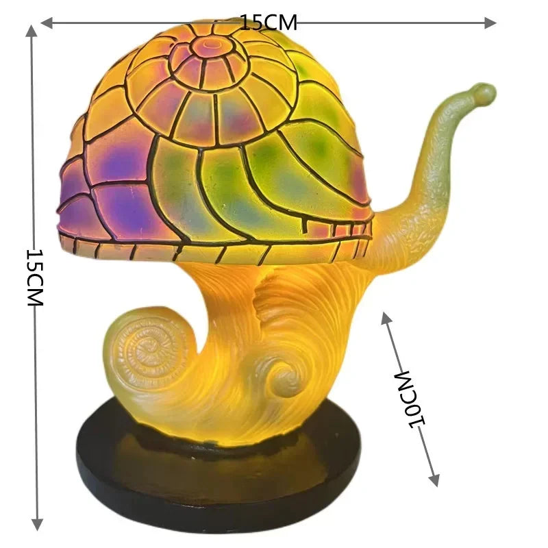Colorful LED Mushroom Desk Lamp – Nightlight & Home Decor LED Night Light Zpaxo