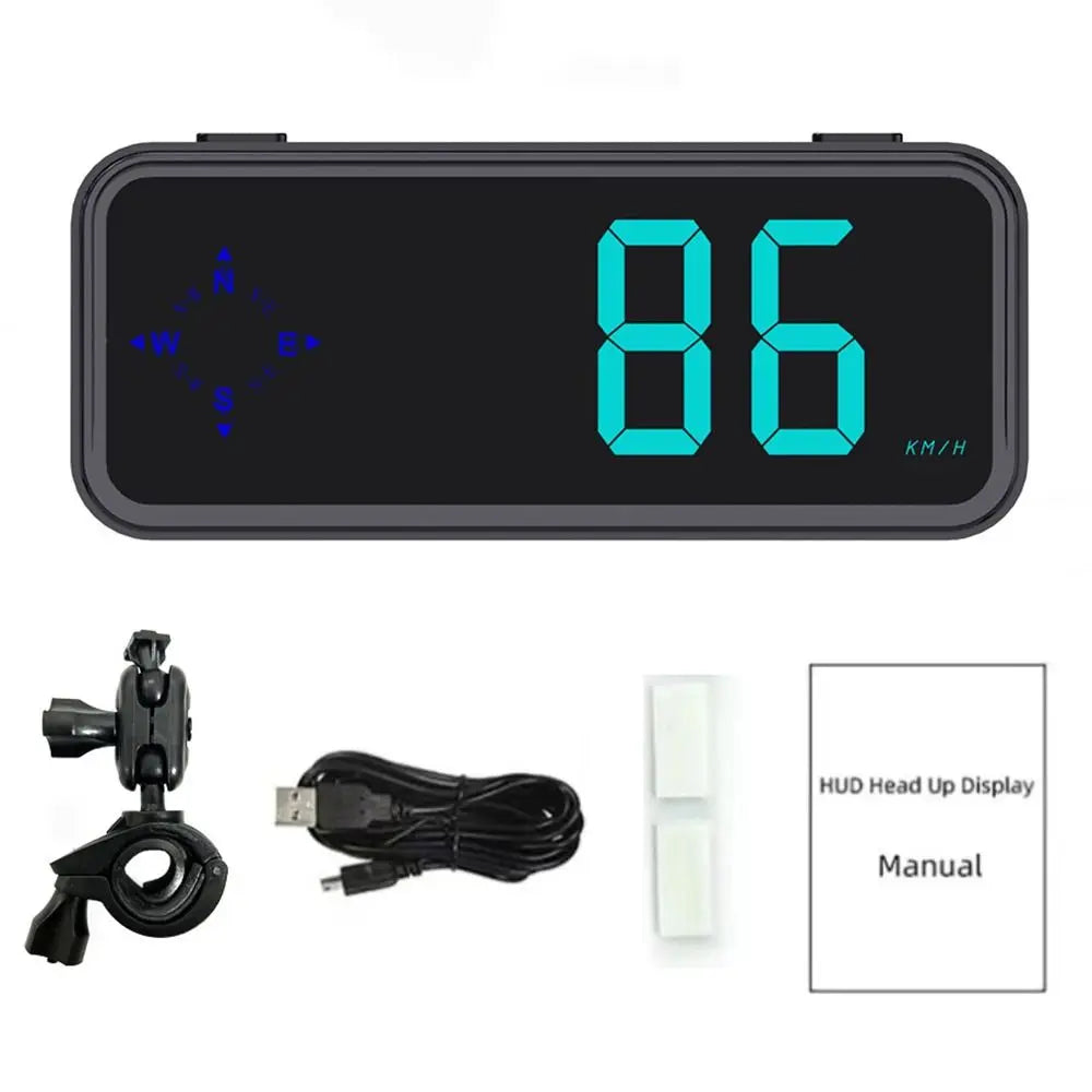 7 Color Switching GPS Car Digital Speedometer 3in1 Plug&Play HUD Car Head Up Display with KMH MPH Dispaly Universal Zpaxo