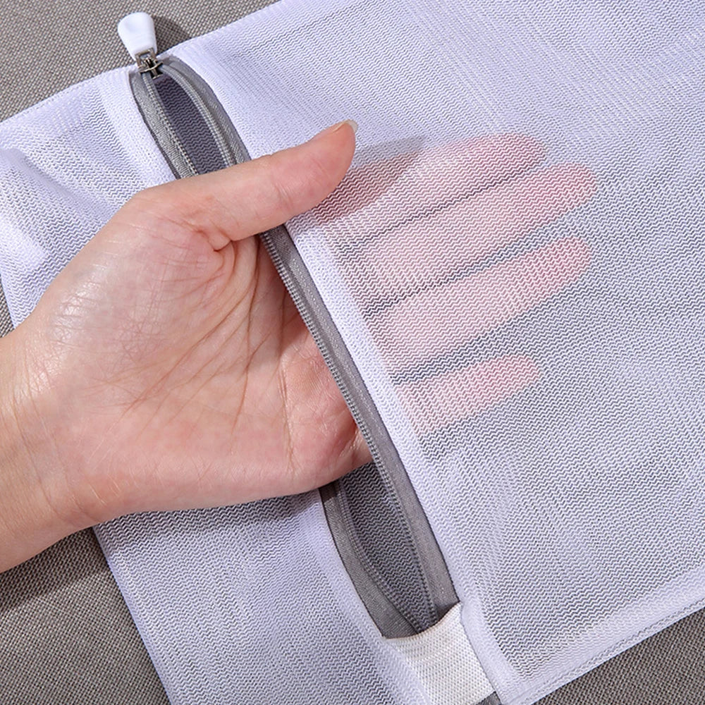 Mesh Laundry Bag for Washing Delicates Wash Bags for Travel Organizing Reusable Delicate Laundry Bag Zpaxo