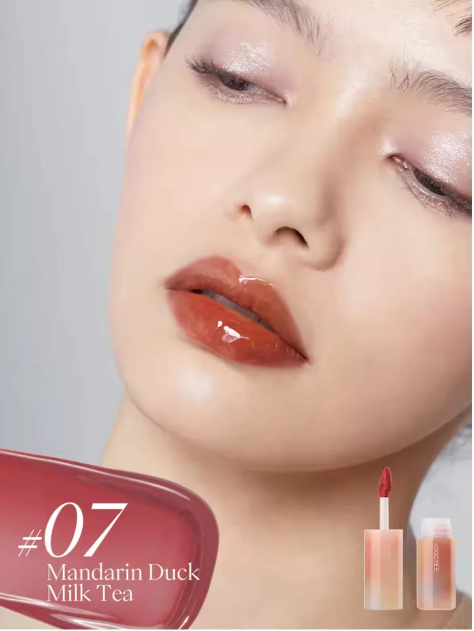 JOOCYEE Mini GLAZED FLUFFY MATTE LIPGLOSS G Moisturizer Long-lasting Zpaxo