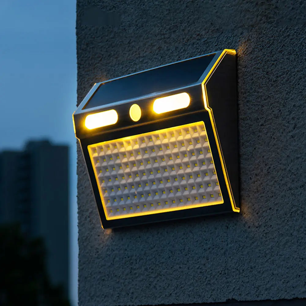 112 LED Solar Outdoor Lights Stainless Steel Motion Sensor Lamp Zpaxo