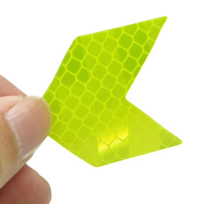 Car Bumper Reflective Arrow Safety Stickers – 10-Pack