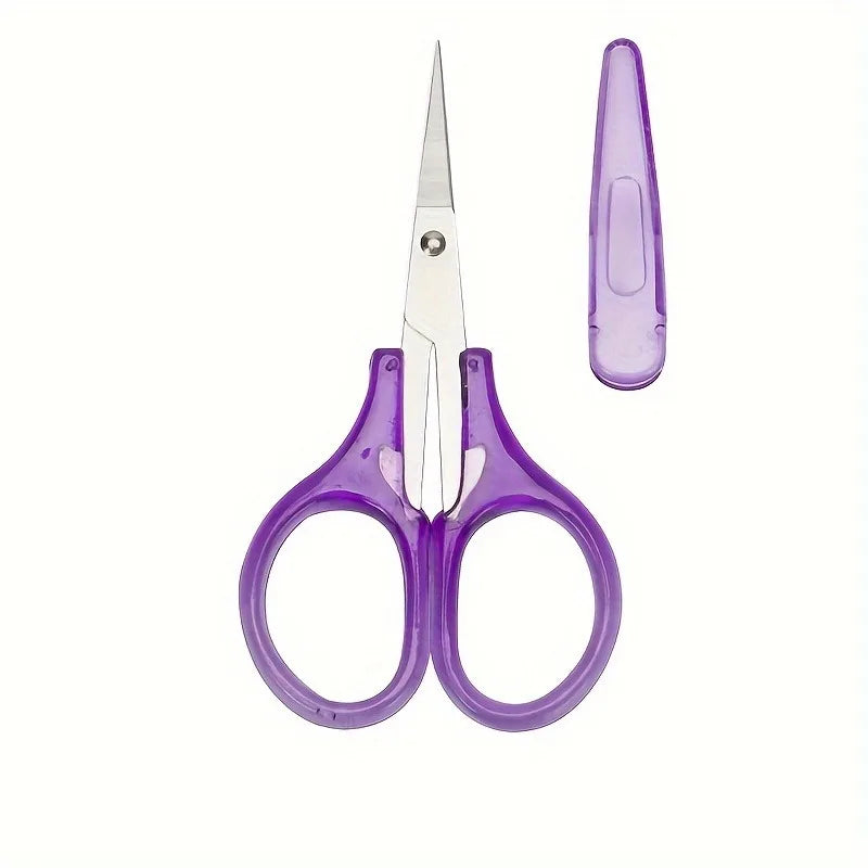 Compact Precision Craft Scissors Sharp Stainless Steel Blades