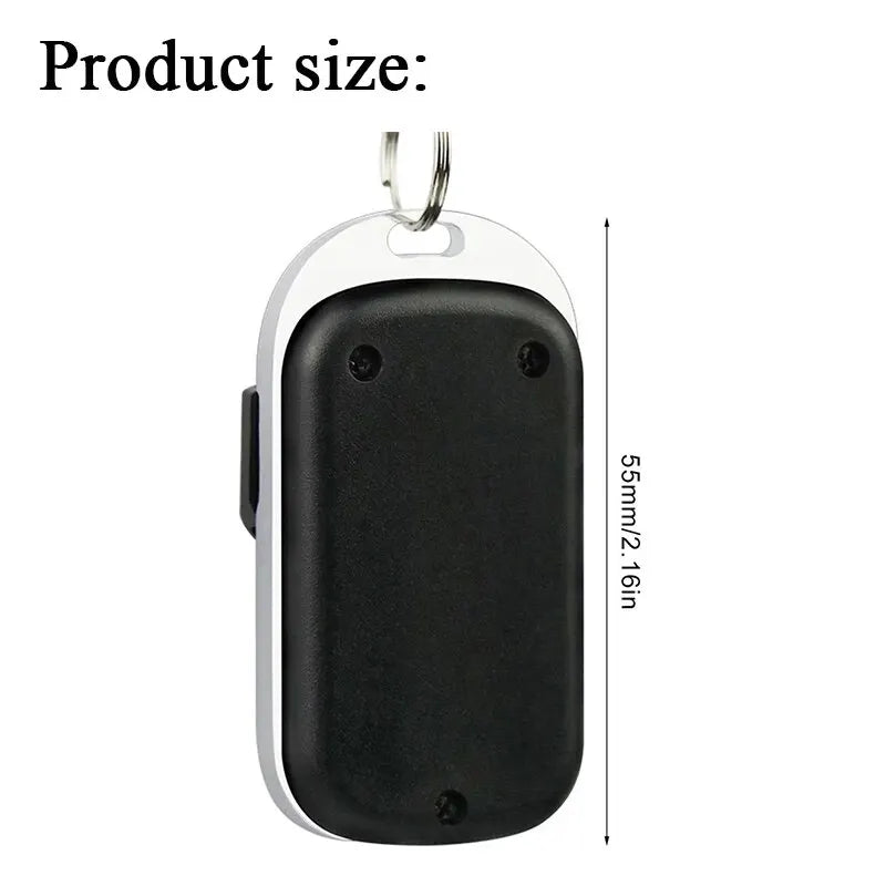 433MHz Remote Control 4CH Car Key Garage Door Gate Opener Duplicator Zpaxo