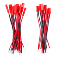 20pcs 2 Pin connector male female jst plug cable 22 awg wire for rc battery Zpaxo Onesize
