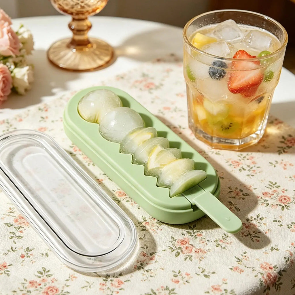 Silicone Ice Cream Mold with Sticks – DIY Ice Pop Maker Ice Pop Mold Zpaxo