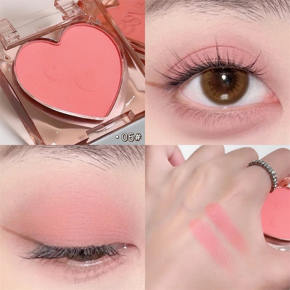 Single Color Glitter Eyeshadow Palette Pigmented Black White Shimmer Matte Brown Contour Powder Highlighter Glow Colorful Plate Zpaxo