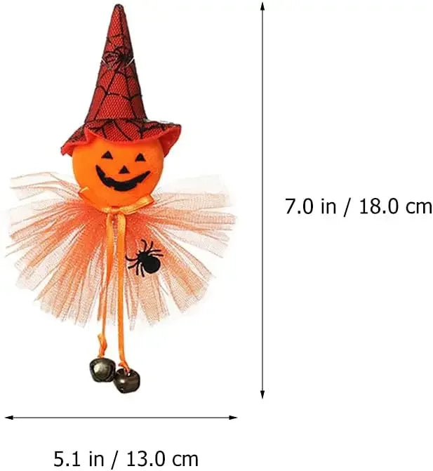 Halloween Hanging Ghost Decoration Funny Pumpkin Witch Spooky