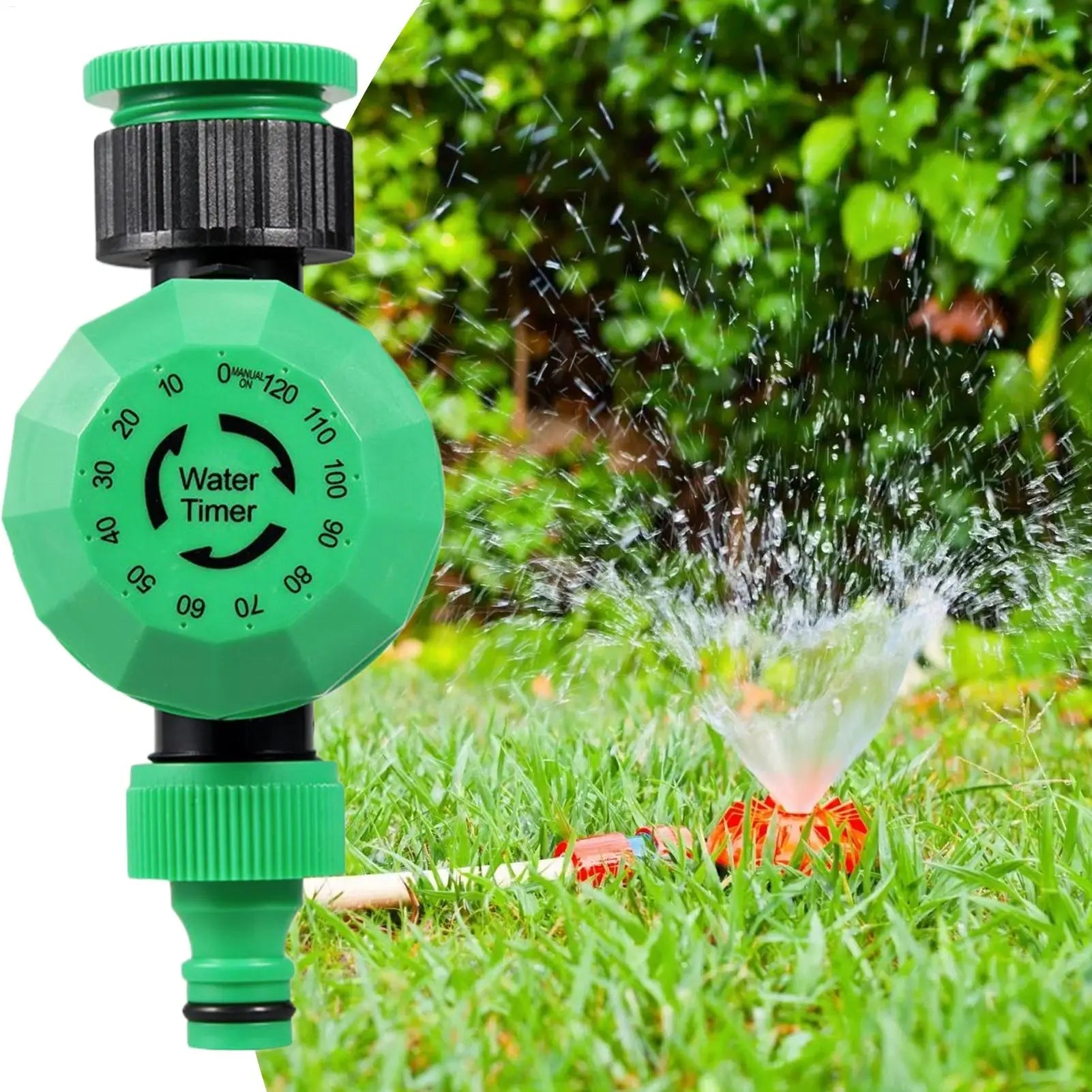 Water Timer Adjustable Two-hour Sprinkler Controller Irrigation Patio