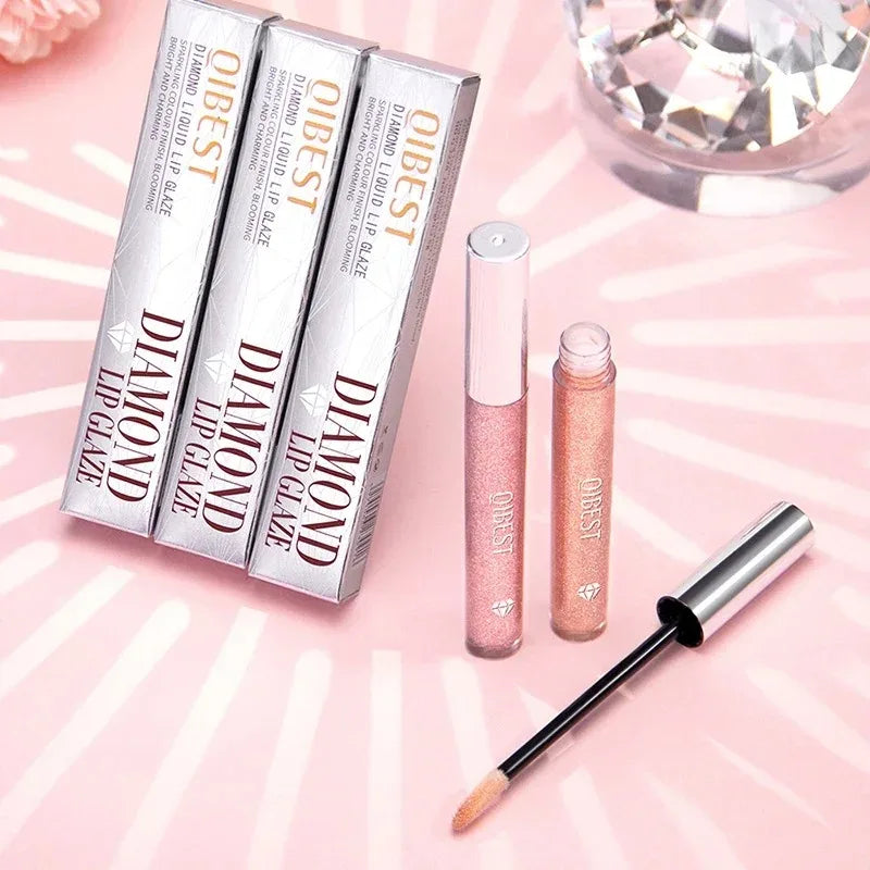 Diamond Liquid Lipstick Moisturizing Long-lasting Makeup Mirror Gloss
