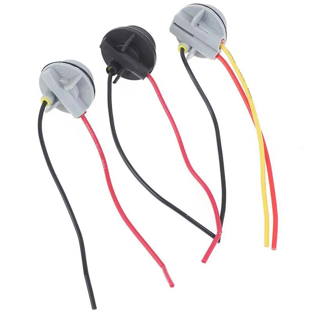 1157 BAY15D Headlight Round Socket Lamp Connector Turn Signal Light Light Base Light Bulb Socket Light Bulb Holder Lamp Holder Zpaxo