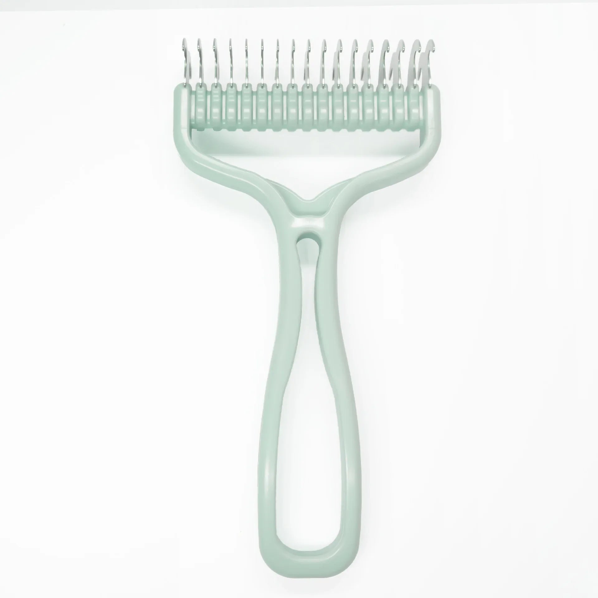 2-in-1 Cat & Dog Grooming Brush – Knot Cutter & Shedding Comb