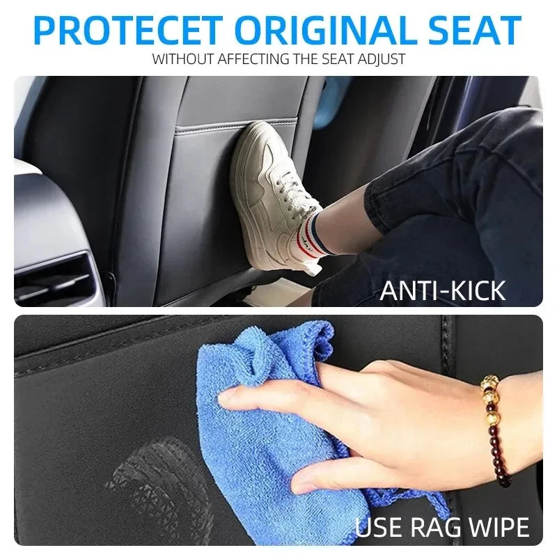 Tesla Model 3 Y Seat Back Kick Protector Backseat Mats Kids Extra