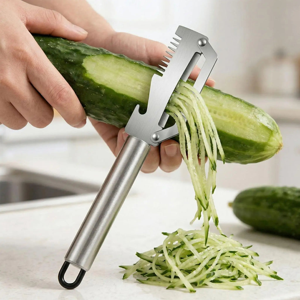 Multifunctional 3in1 Stainless Steel Peeler Vegetable Fruit Slicer
