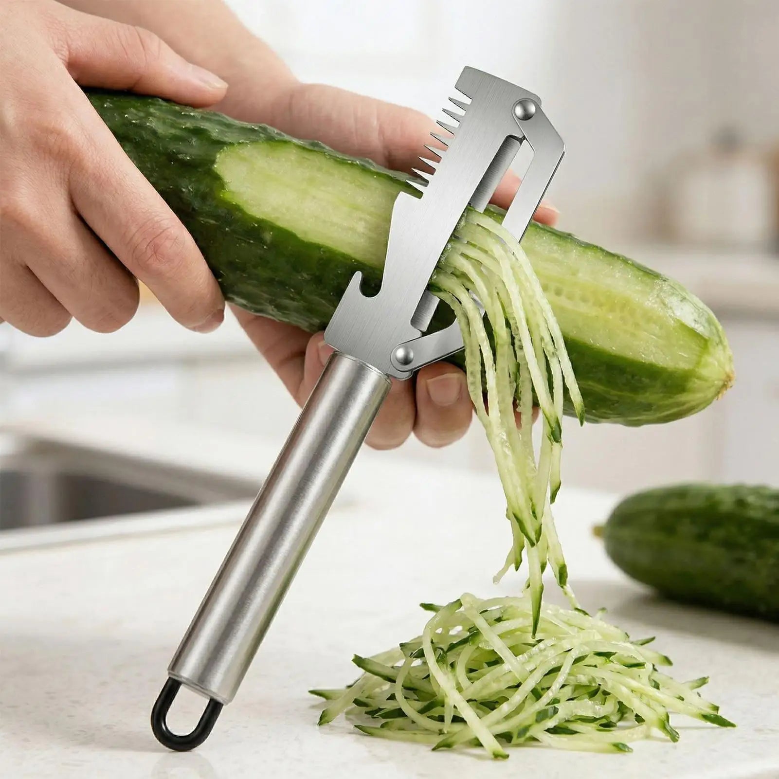 Multifunctional 3in1 Stainless Steel Peeler Vegetable Fruit Slicer