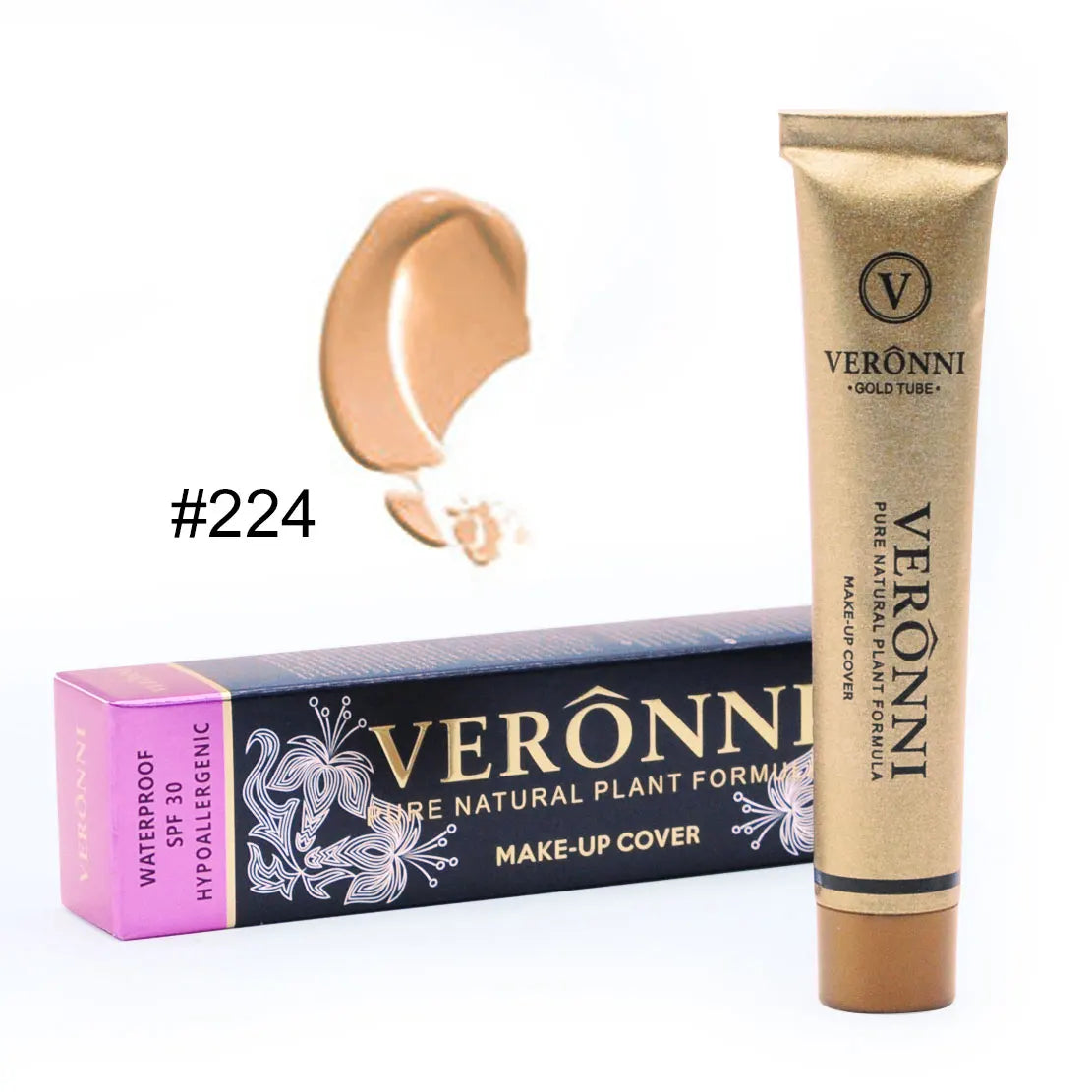 14 Moisturizing Liquid Concealer Naturally Lightweight Sweat-proof Zpaxo 224