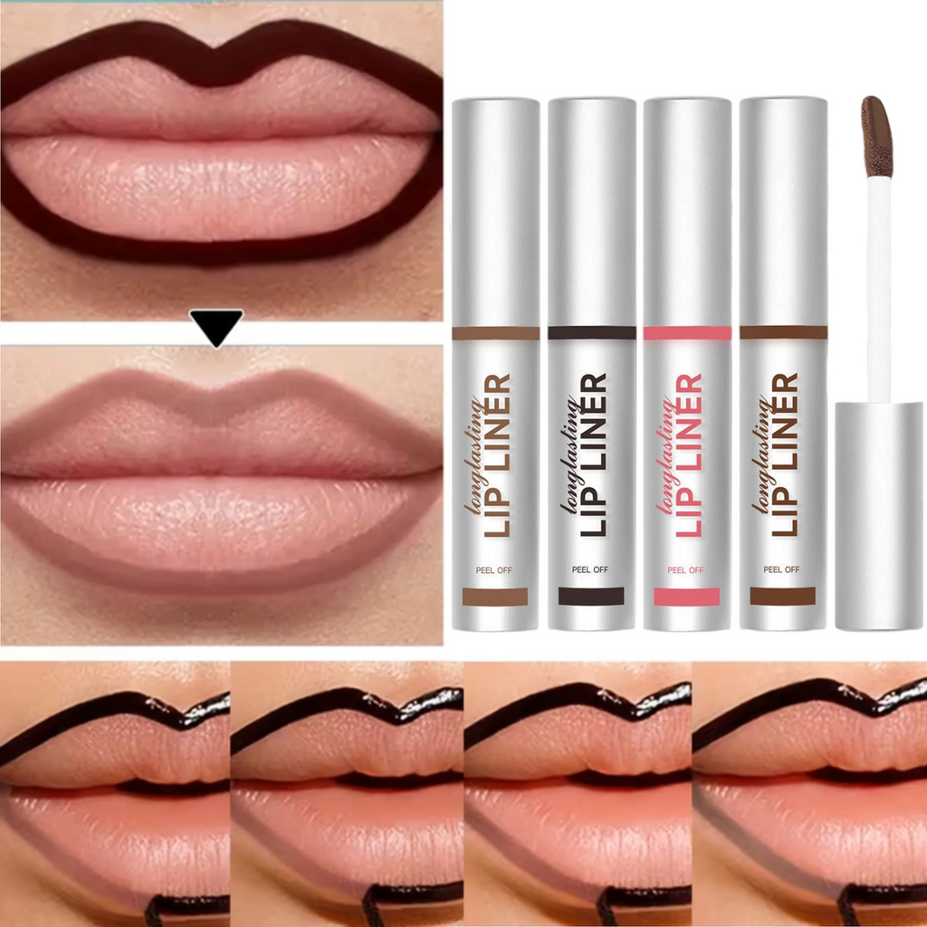 1PC Semi-Permanent Lip Liner Tint |-Off Lip Liner & Gloss | Waterproof Semi-Permanent | Sweat-Proof & Long-Lasting Zpaxo