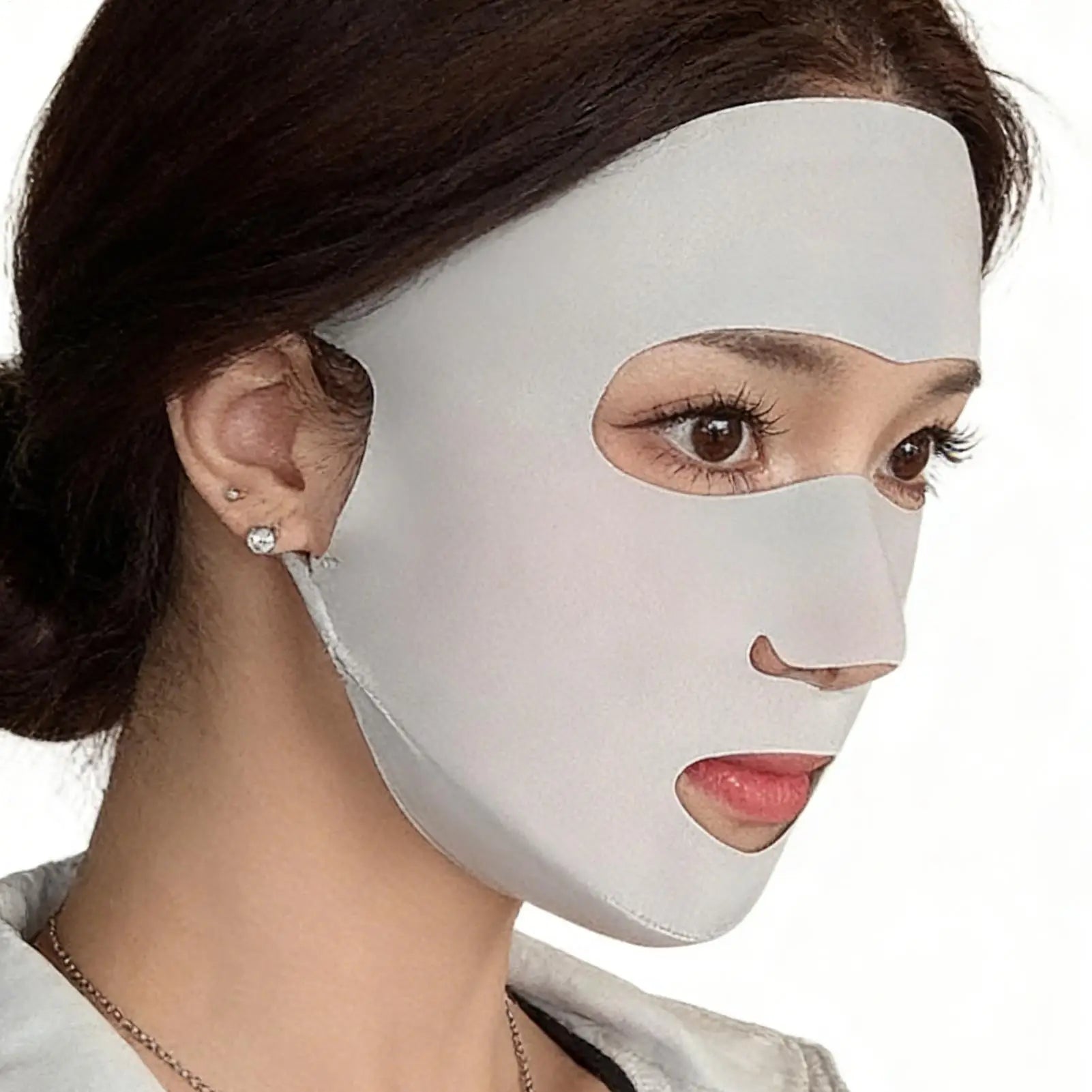 UV Sun Protection Face Mask – Ice Silk Cooling Cover UV Face Mask Zpaxo