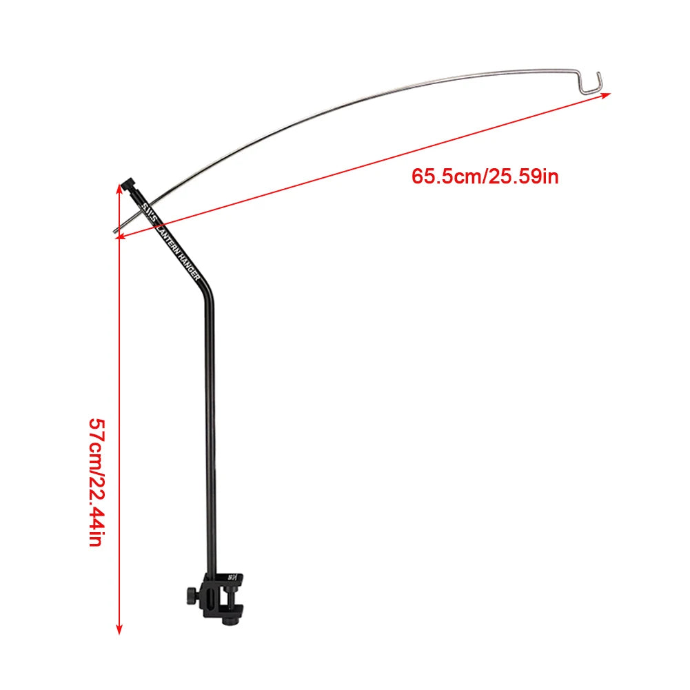 Camping IGT Lamp Hanging Rack Aluminum Alloy Portable Light Hanger